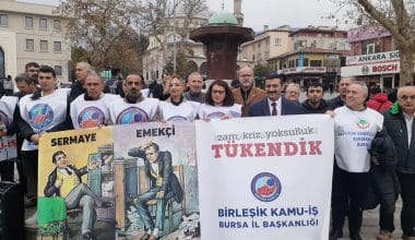 “SERMAYEYE DEĞİL EMEKÇİYE BÜTÇE”