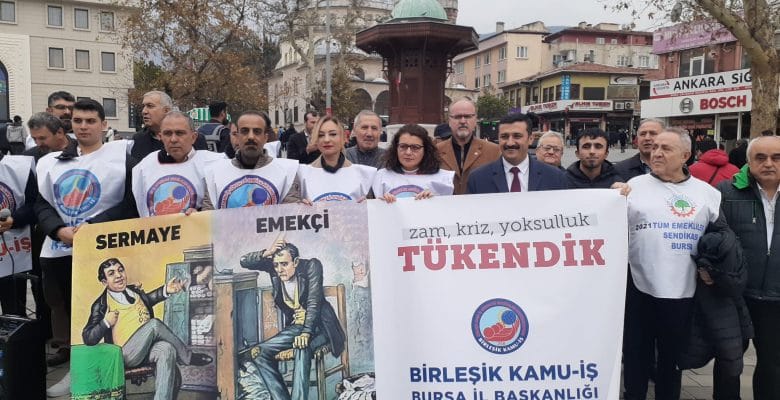 “SERMAYEYE DEĞİL EMEKÇİYE BÜTÇE”