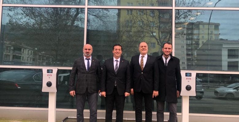 GTSO’da Araç Şarj İstasyonu Hizmete Girdi