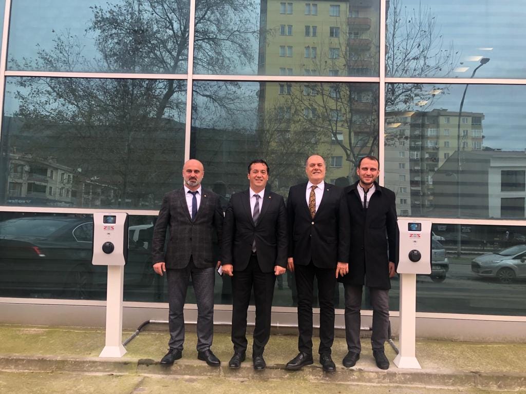 GTSO’da Araç Şarj İstasyonu Hizmete Girdi