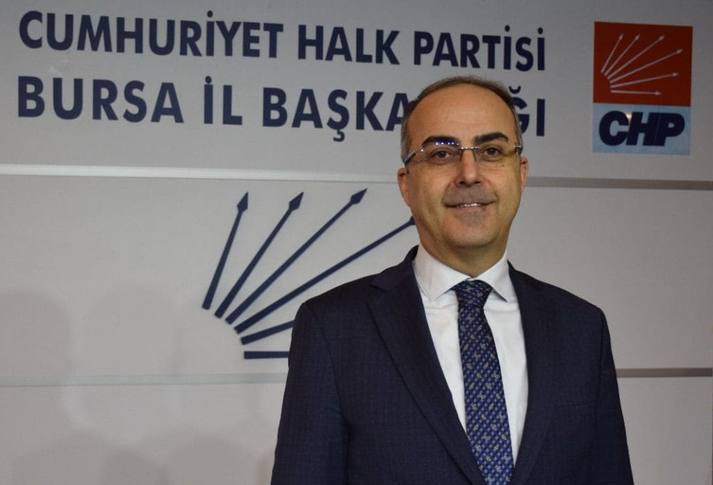 CHP’DE YENİ BURSA İL BAŞKANI TURGUT ÖZKAN