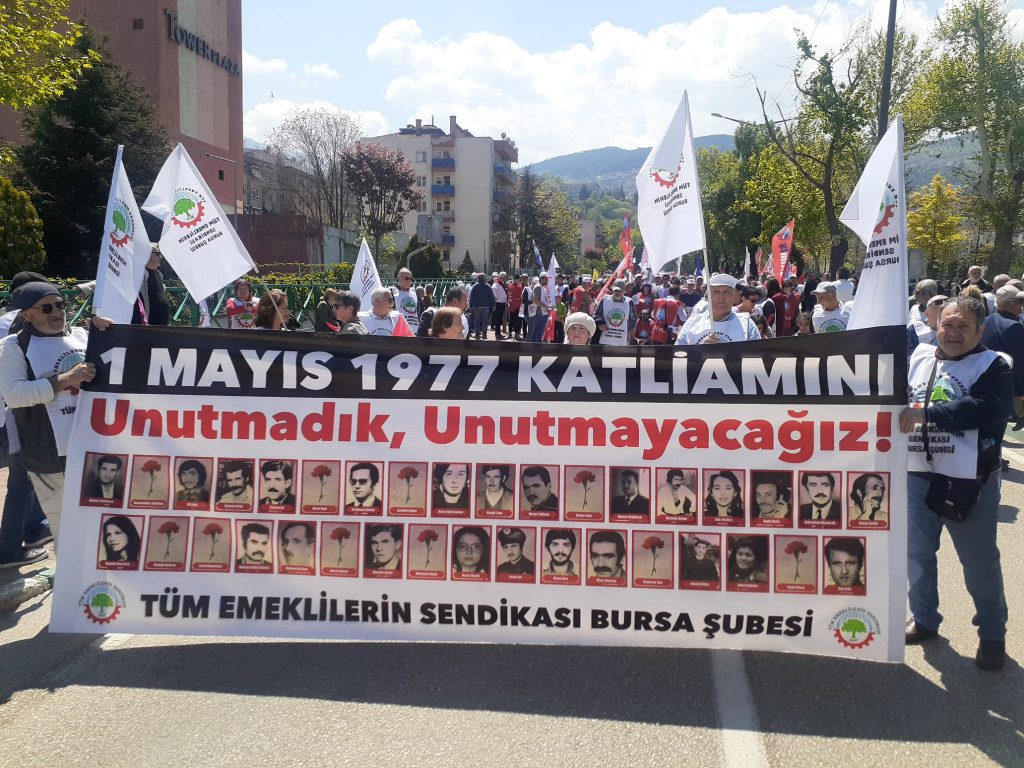 ALANLARDA 1 MAYIS İŞÇİ BAYRAMI COŞKUSU