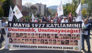 ALANLARDA 1 MAYIS İŞÇİ BAYRAMI COŞKUSU