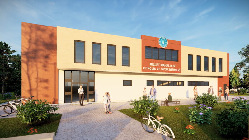 Millet Mahallesi Gençlik Merkezi Haziran’da Hizmete Girecek (Video Görüntülü)