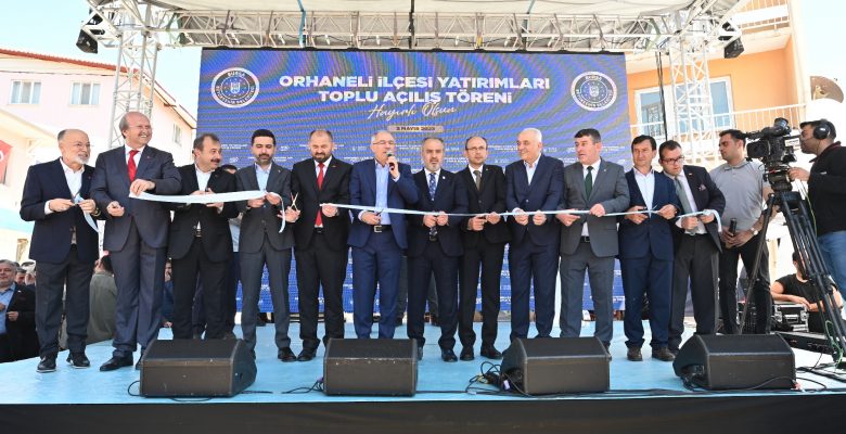 Orhaneli’ne hizmet yağmuru (Video Görüntülü)