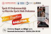 İpek halı ve kumaş el dokuma kursları başlıyor