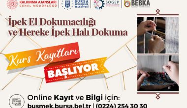 İpek halı ve kumaş el dokuma kursları başlıyor