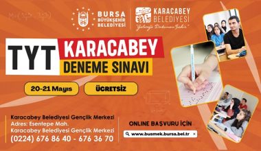 Karacabey’de gerçeğe yakın TYT provası