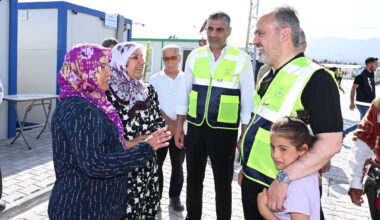 Hatay’da hayata Bursa ile sarılıyorlar