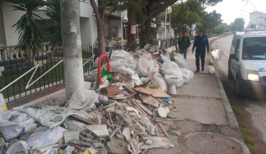 GEMLİK’TE HAFRİYAT ATIKLARINI EVDEN ALMA DÖNEMİ BAŞLADI, DENETİMLER SIKLAŞTI