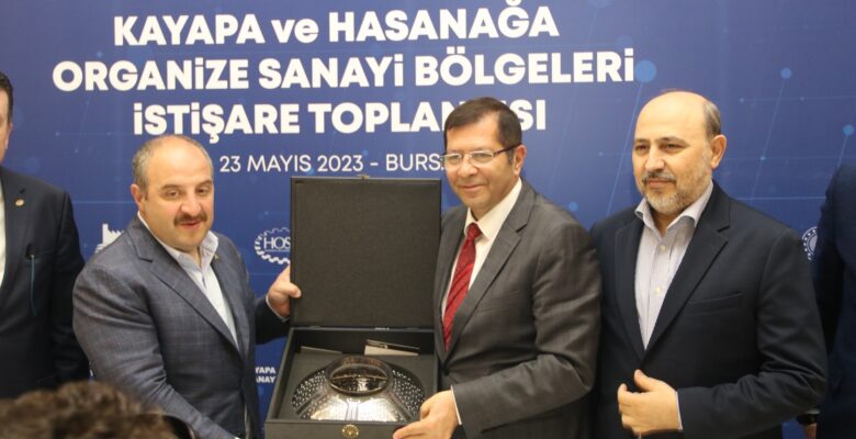 BAKAN VARANK SANAYİCİLERLE BİRARAYA GELDİ…