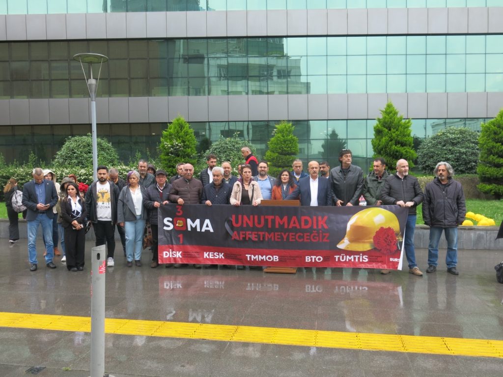 TMMOB BURSA İKK SOMA FACİASINI UNUTMADI…