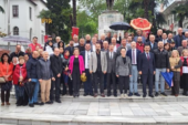 BURSA’DA, SAĞANAK YAĞMUR ALTINDA ARATÜRK SEVGİSİ…