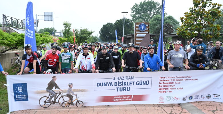 Dünya Bisiklet Günü’nde pedal çevirdiler