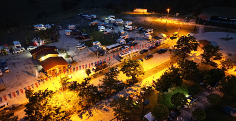 Karavan tutkunları Harmancık’ta buluştu