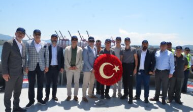 Gemport’ta Klavuz kaptanlar haftası ve Meslek şehitlerini anma töreni yapıldı