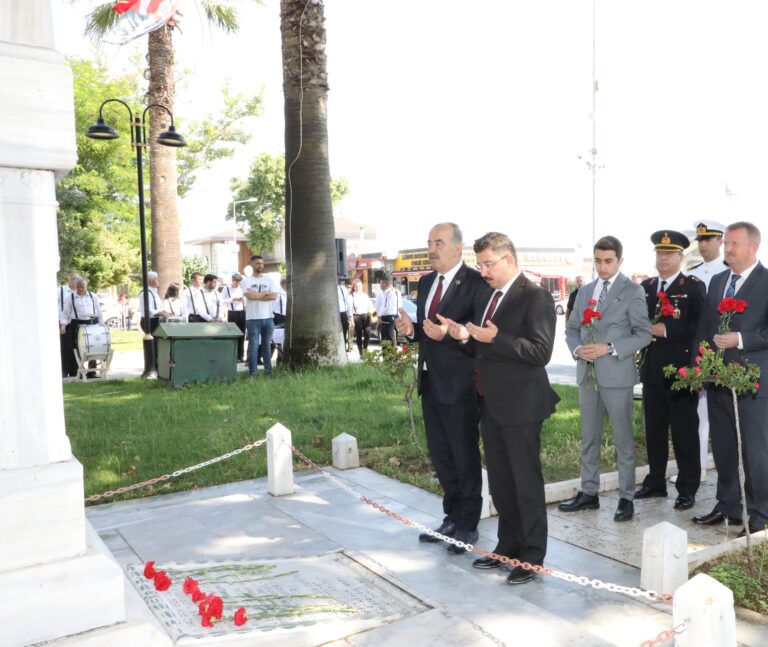 MUDANYALI KAHRAMAN ŞÜKRÜ ÇAVUŞ TÖRENLE ANILDI