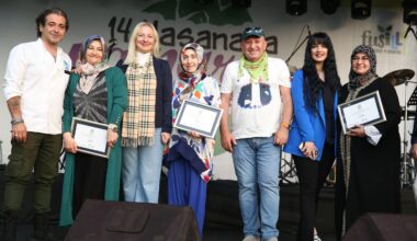 Enginar cennetinde renkli festival