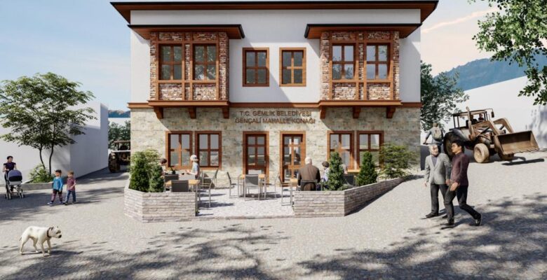 Gemlik Belediyesi’nden bir mahalle konağı da Gençali’ye