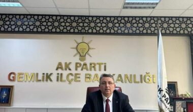 AK Parti Gemlik İlçe Başkanı Osman Alemdar’dan Kurban Bayram mesajı