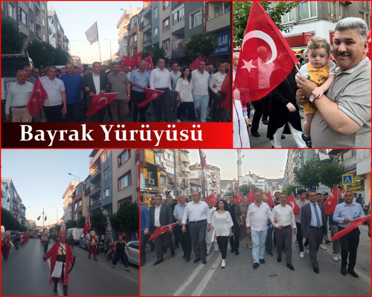 Gemlik 15 Temmuz’da Meydanlardaydı
