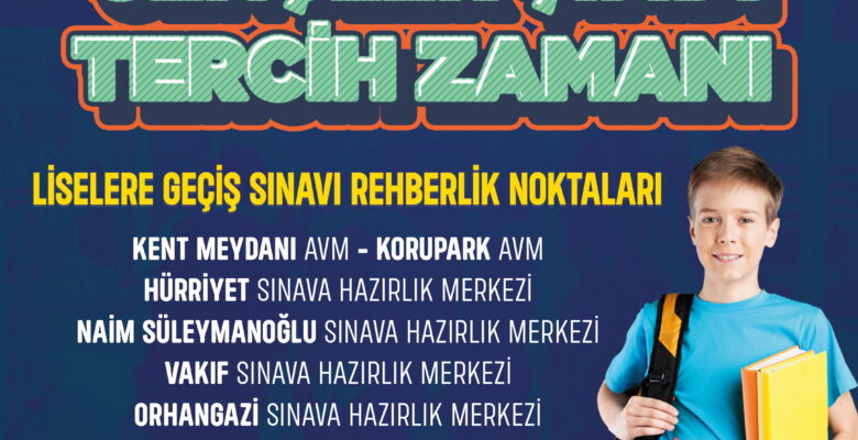 Doğru tercih için Büyükşehir yanınızda