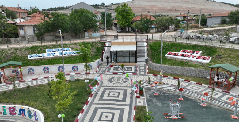 Kütahya Emet’e Bursa Millet Bahçesi