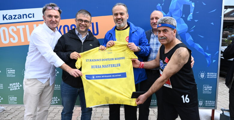 Kazancı’da ‘dostluk’ için koştular