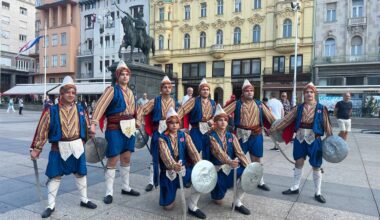 Kılıç kalkan Zagreb’te gönülleri fethetti Kılıç kalkan Zagreb’te gönülleri fethetti