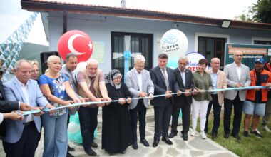 Üçpınar’daki eski köy okulu konuk evi oldu