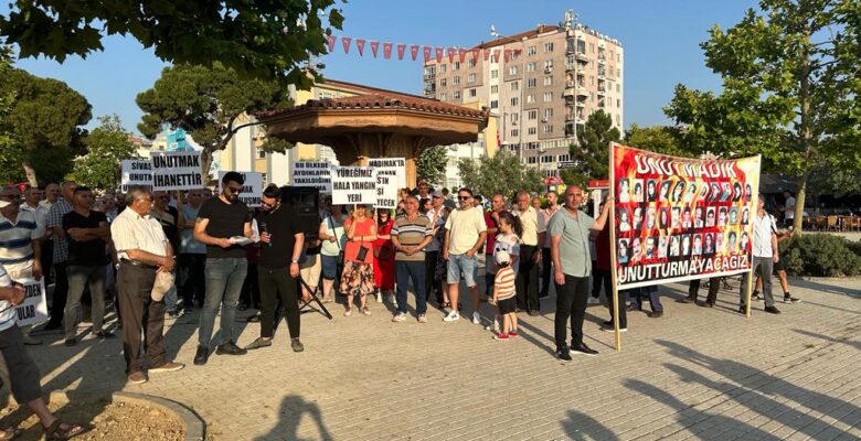 Sivas Katliamında Yaşamını Yitirenler Gemlik’te Anıldı