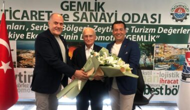 GTSO’dan Akıt’a Şeref Üyeliği Belgesi