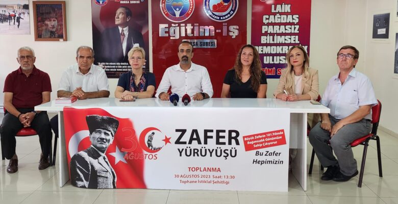 ZAFER YÜRÜYÜŞÜNE ÇAĞRI