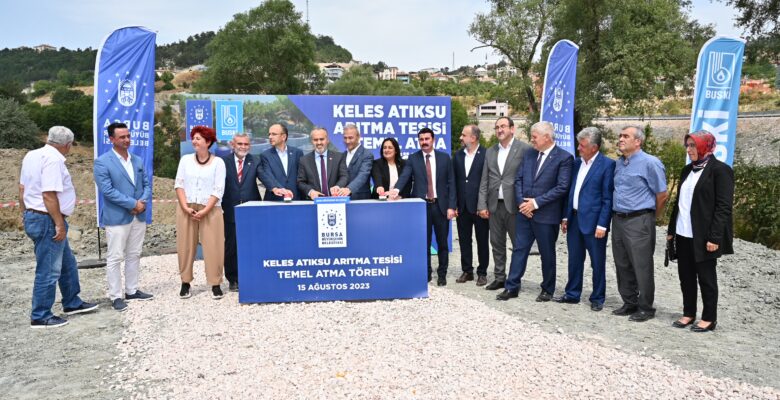 Keles altyapısına dev tesis