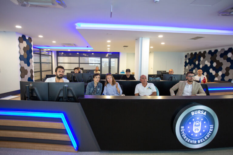 Trafik yönetim merkezine Ukrayna’dan ziyaret