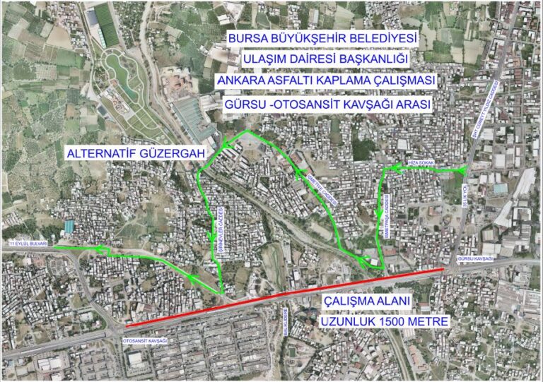 SÜRÜCÜLER DİKKAT! ANKARA YOLUNDA TRAFİK DÜZENLEMESİ