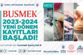 BUSMEK’te yeni dönem kayıtları başladı