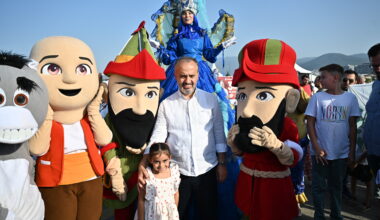 Zafer coşkusu Bursa semalarında
