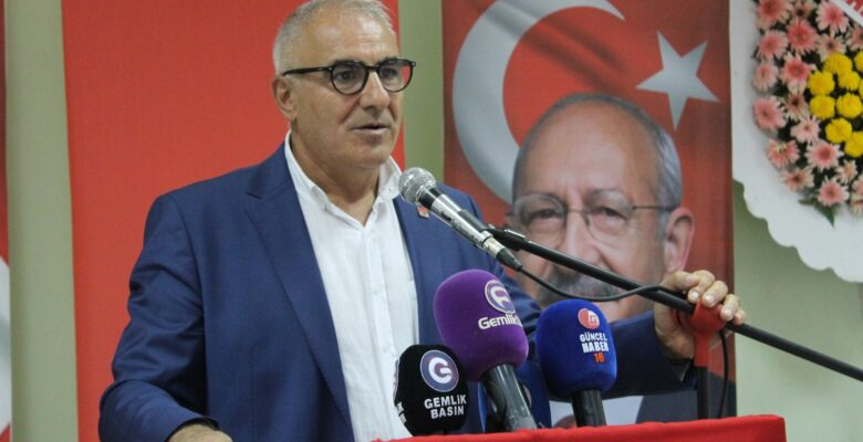 CHP Gemlik’te Şükrü Aksu yeniden başkan
