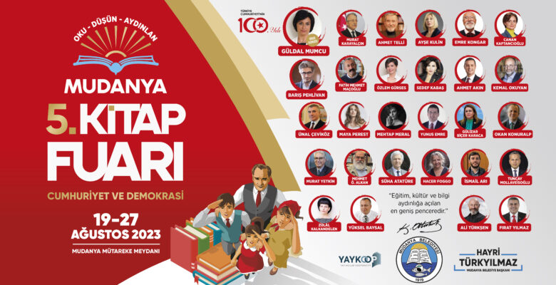 MUDANYA 5. KİTAP FUARI BAŞLIYOR