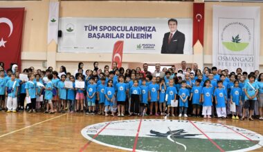 Geleceğin şampiyonları Osmangazi’de yetişiyor