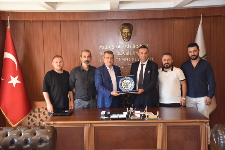 BEBDER YÖNETİMİNDEN BESOB BAŞKANI BİLGİT’E ZİYARET