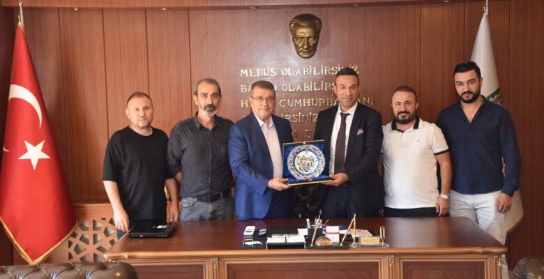 BEBDER YÖNETİMİNDEN BESOB BAŞKANI BİLGİT’E ZİYARET