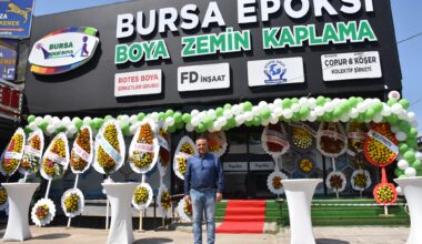 BURSA EPOKSİ BOYA ZEMİN KAPLAMA, HİZMETE AÇILDI