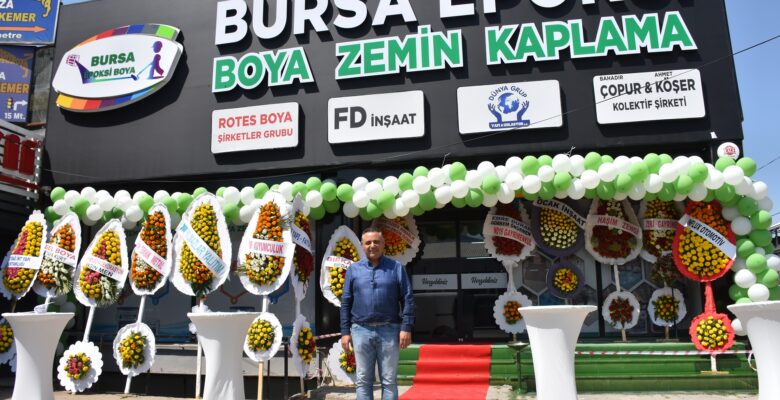 BURSA EPOKSİ BOYA ZEMİN KAPLAMA, HİZMETE AÇILDI