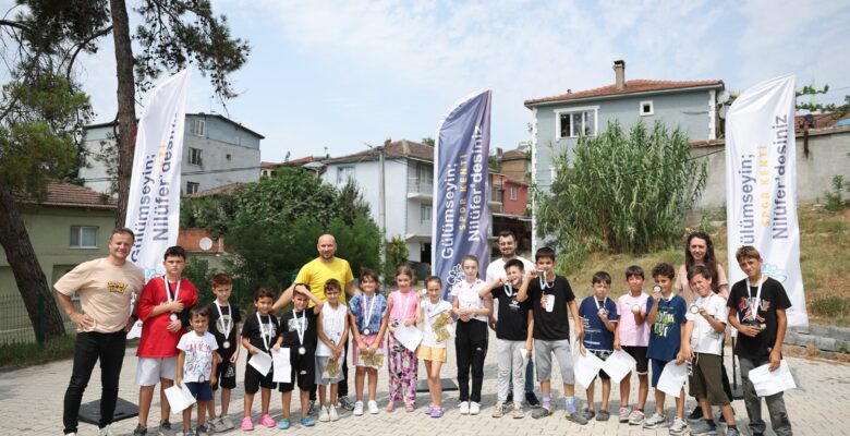 Hem yarıştılar, hem eğlendiler