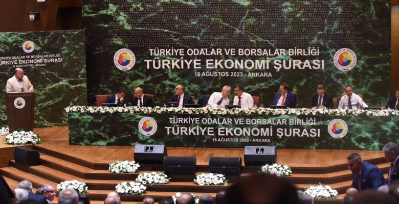 BAŞKAN ÇAKIR TOBB TÜRKİYE EKONOMİ ŞURASI TOPLANTISINA KATILDI
