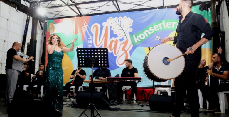 Nilüfer yaz konserleri ile renklendi