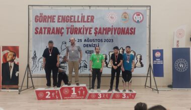 Nilüfer Belediyesi GESK’ten satrançta 3 madalya