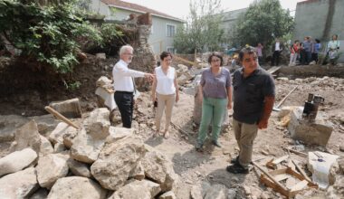 Gölyazı’nın antik dokusu gün yüzüne çıkıyor